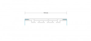 Textilrahmen Beleuchtet Beidseitig 150mm 03